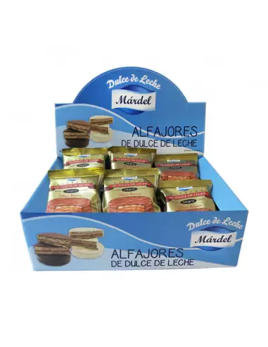 Alfajor Mardel čokoládový box x 24 ks